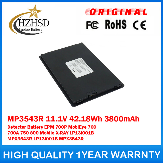 MP3543R 11.1V 42.18Wh 3800mAh Detector Battery For Mindray EPM 700P MobiEye 700 700A 750 800 Mobile X-RAY LP13I001B MPX3543R LP13I001B MPX3543R