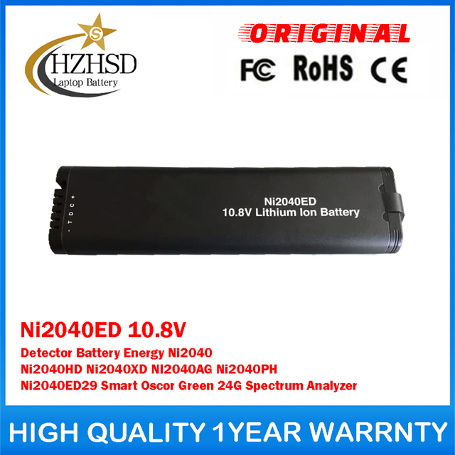 Ni2040ED 10.8V Detector Battery For Inspired Energy Ni2040 Ni2040HD Ni2040XD NI2040AG Ni2040PH Ni2040ED29 Smart Oscor Green 24G Spectrum Analyzer