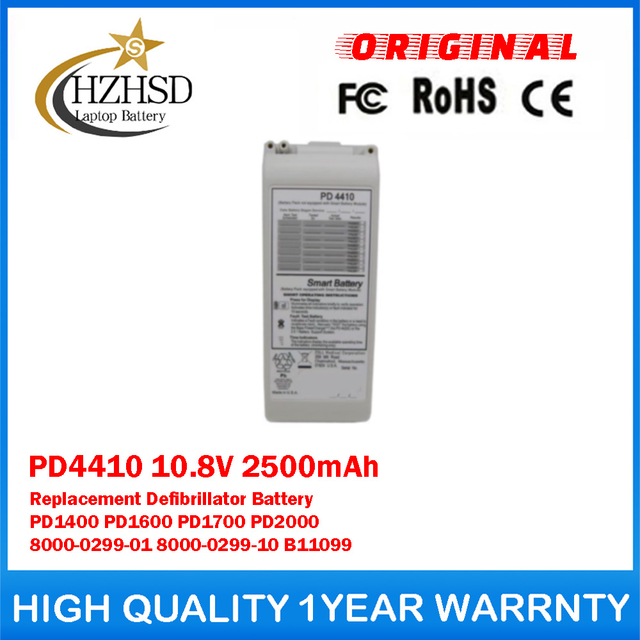 PD4410 10.8V 2500mAh Replacement Defibrillator Battery For Zoll M Series PD1400 PD1600 PD1700 PD2000 8000-0299-01 8000-0299-10 B11099